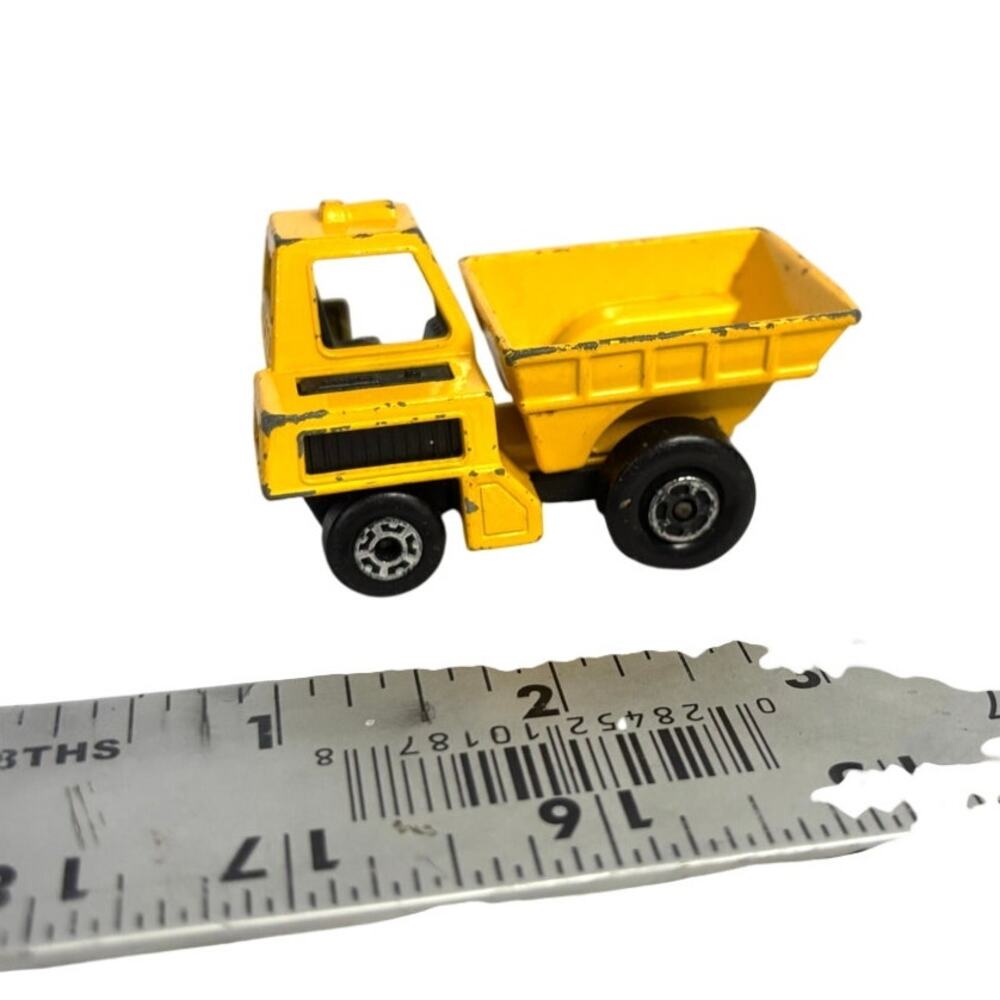 Vintage 1976 Matchbox Lesney Superfast No 26 Site Dumper Yellow Made in England